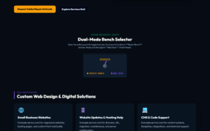 Emeraldglass Web Deck website mode