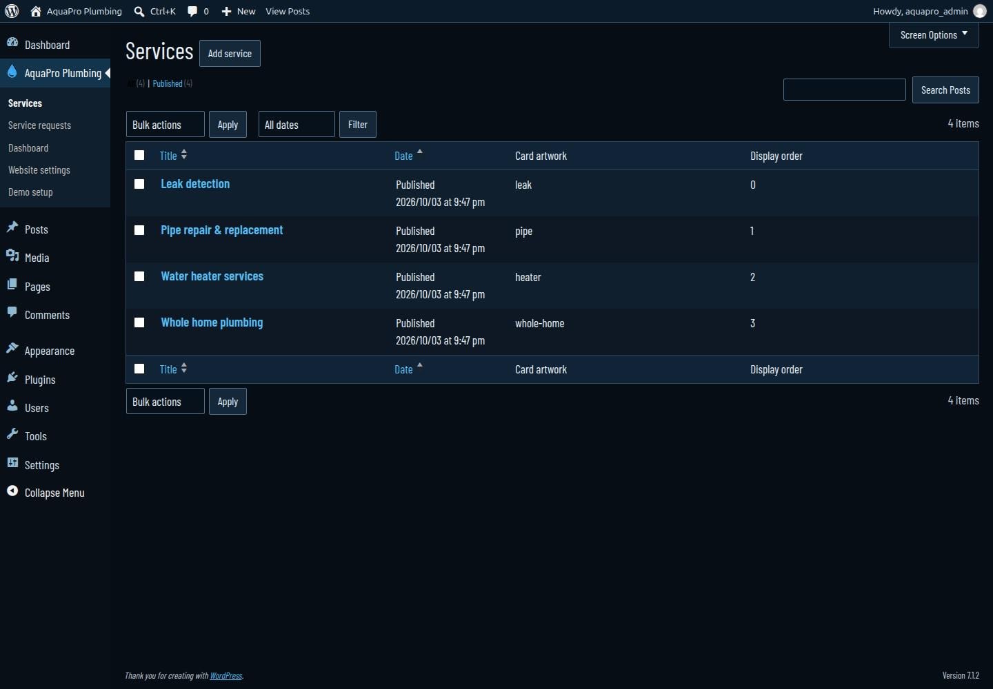 AquaPro — original marketplace product preview 6