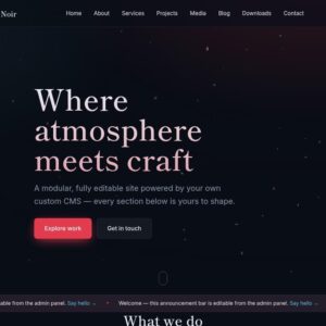 Hanami Noir — original marketplace product preview 1