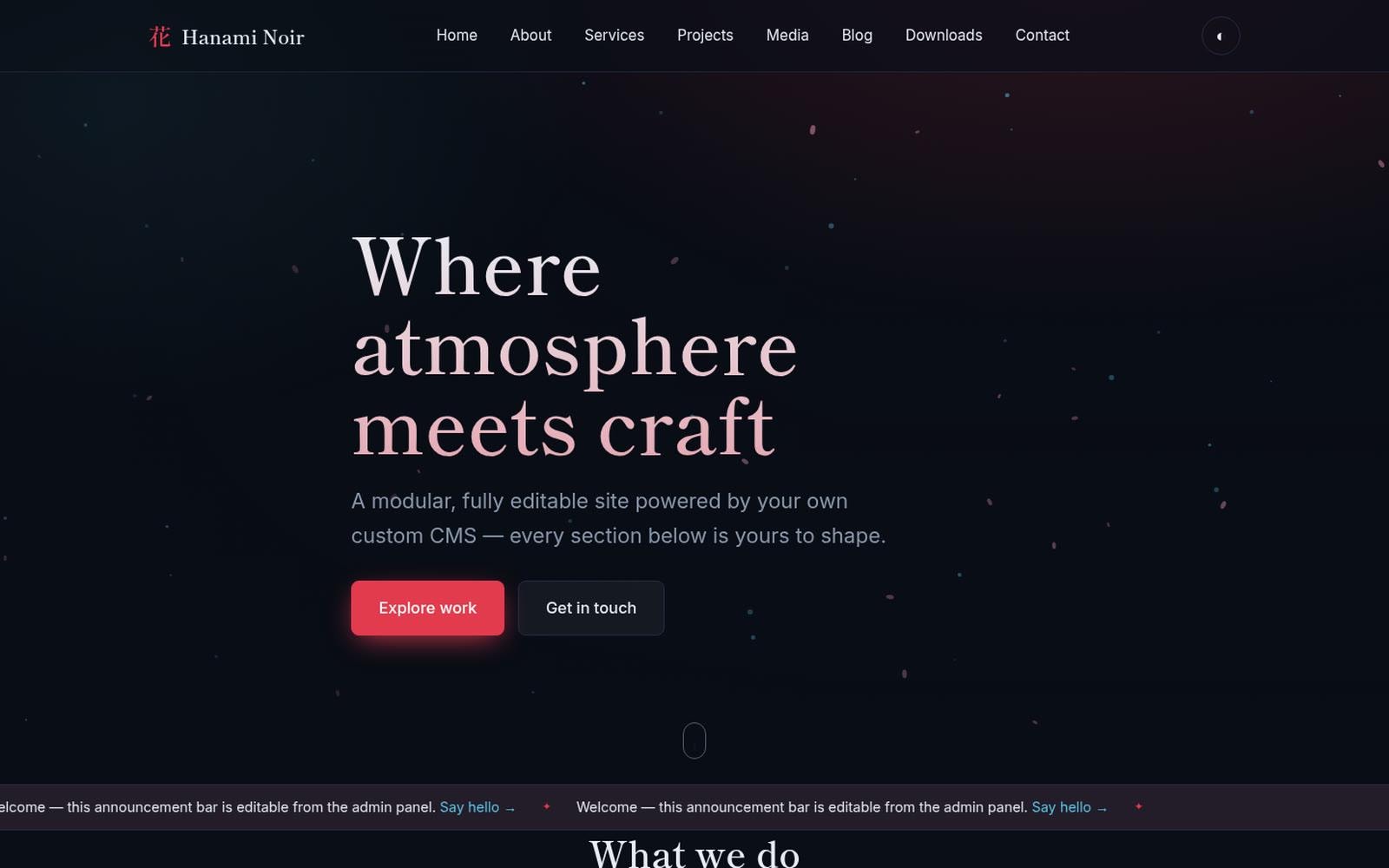 Hanami Noir — original marketplace product preview 1