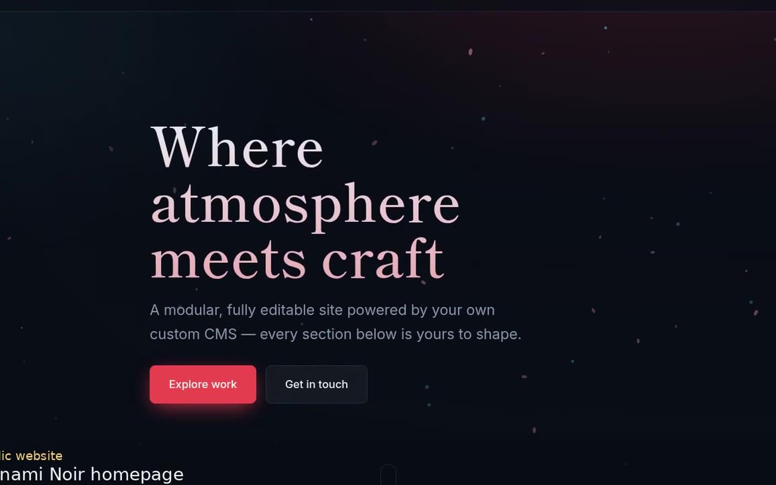 Hanami Noir — original marketplace product preview 2