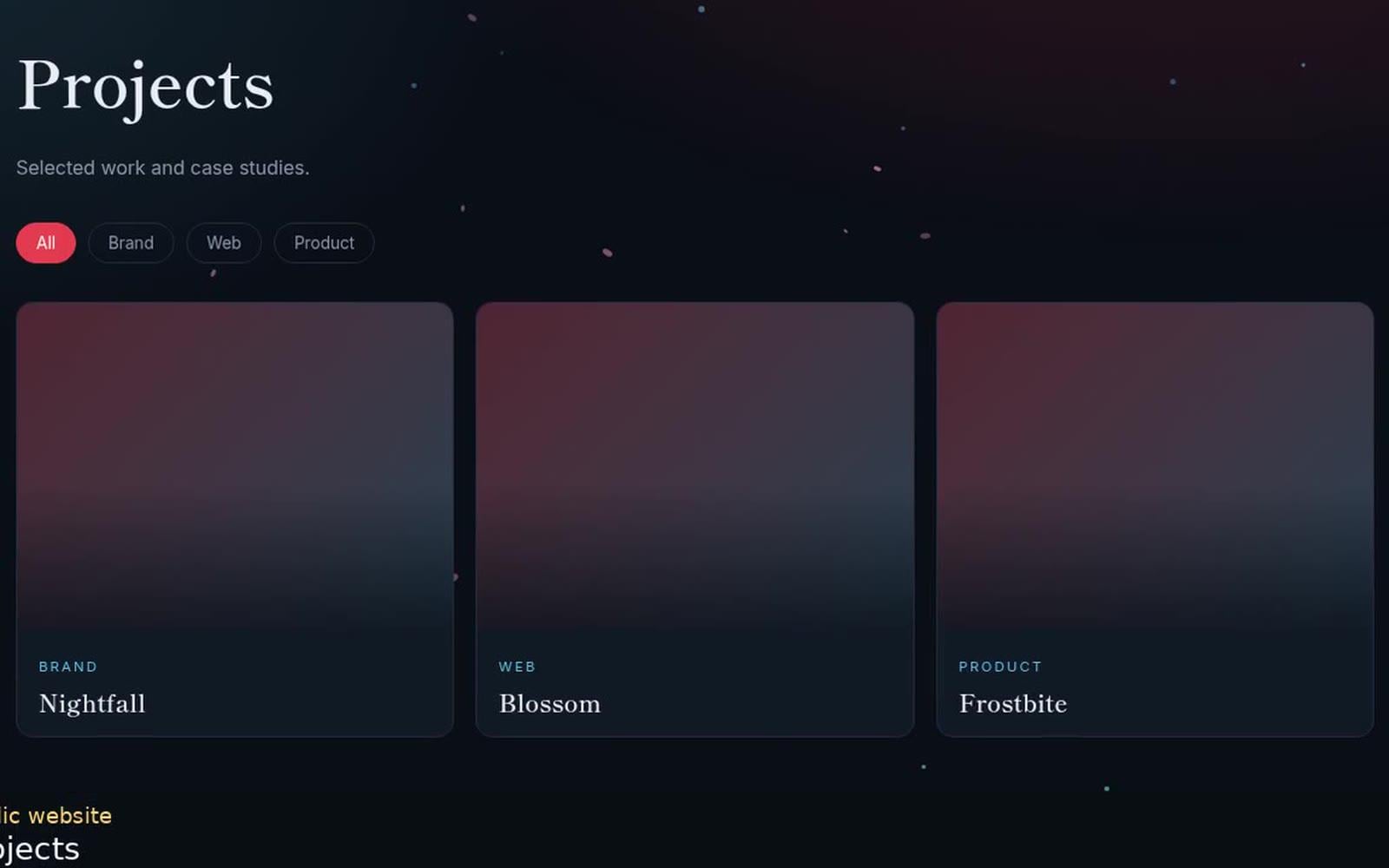 Hanami Noir — original marketplace product preview 5