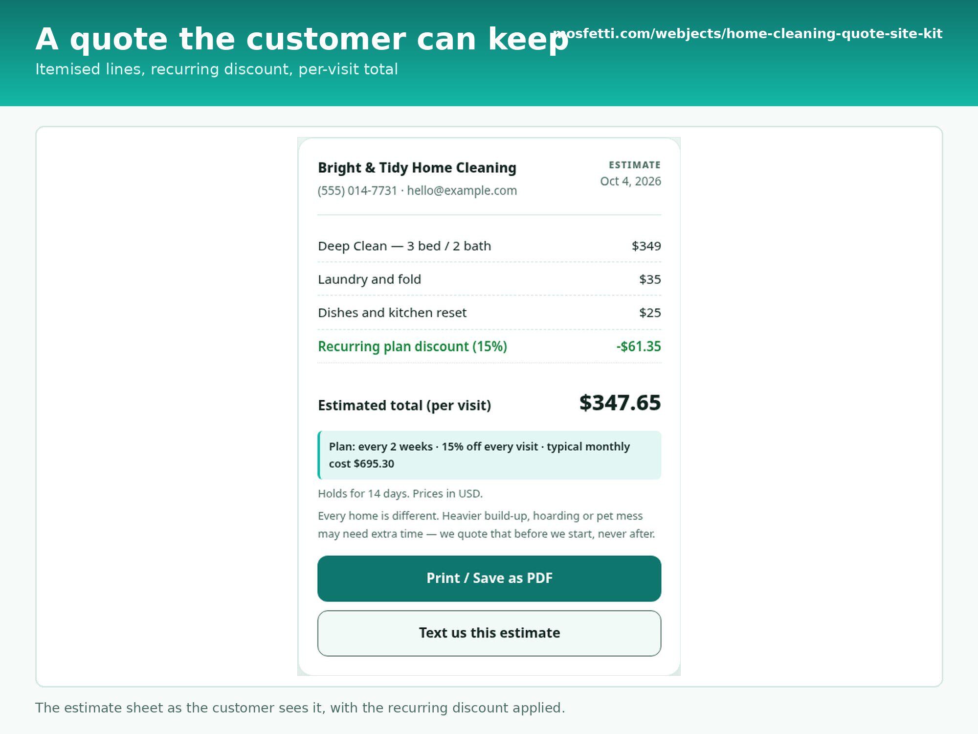 Home Cleaning — original marketplace product preview 7