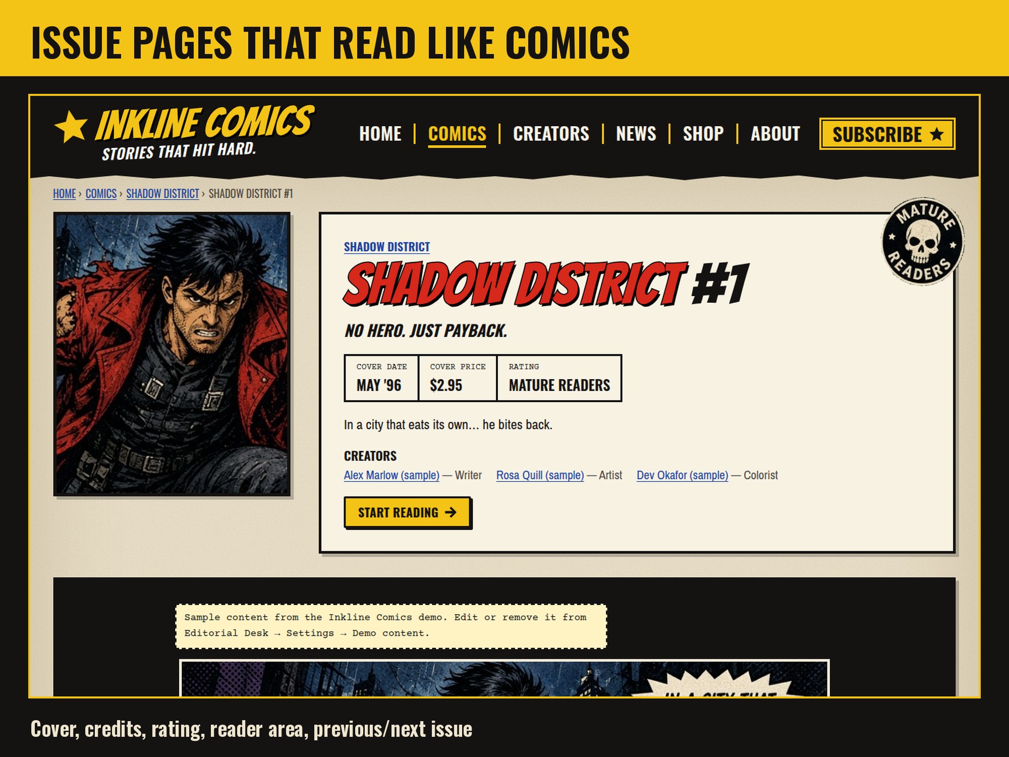 Inkline 07 Comic Reader