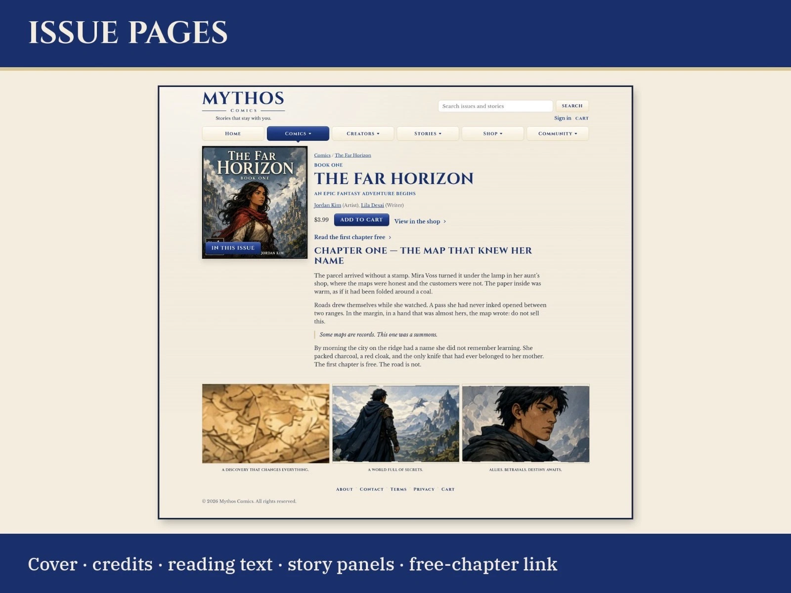Mythos 01 Issue