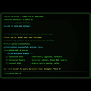 Neon BBS — original marketplace product preview 1
