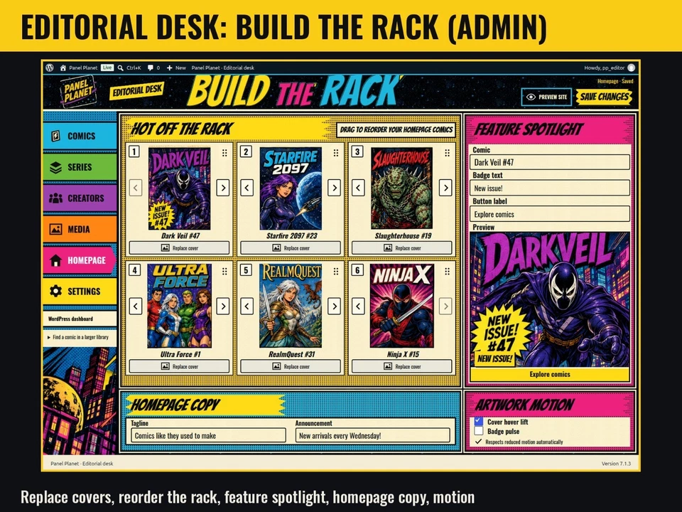 Panel 02 Editorial Desk